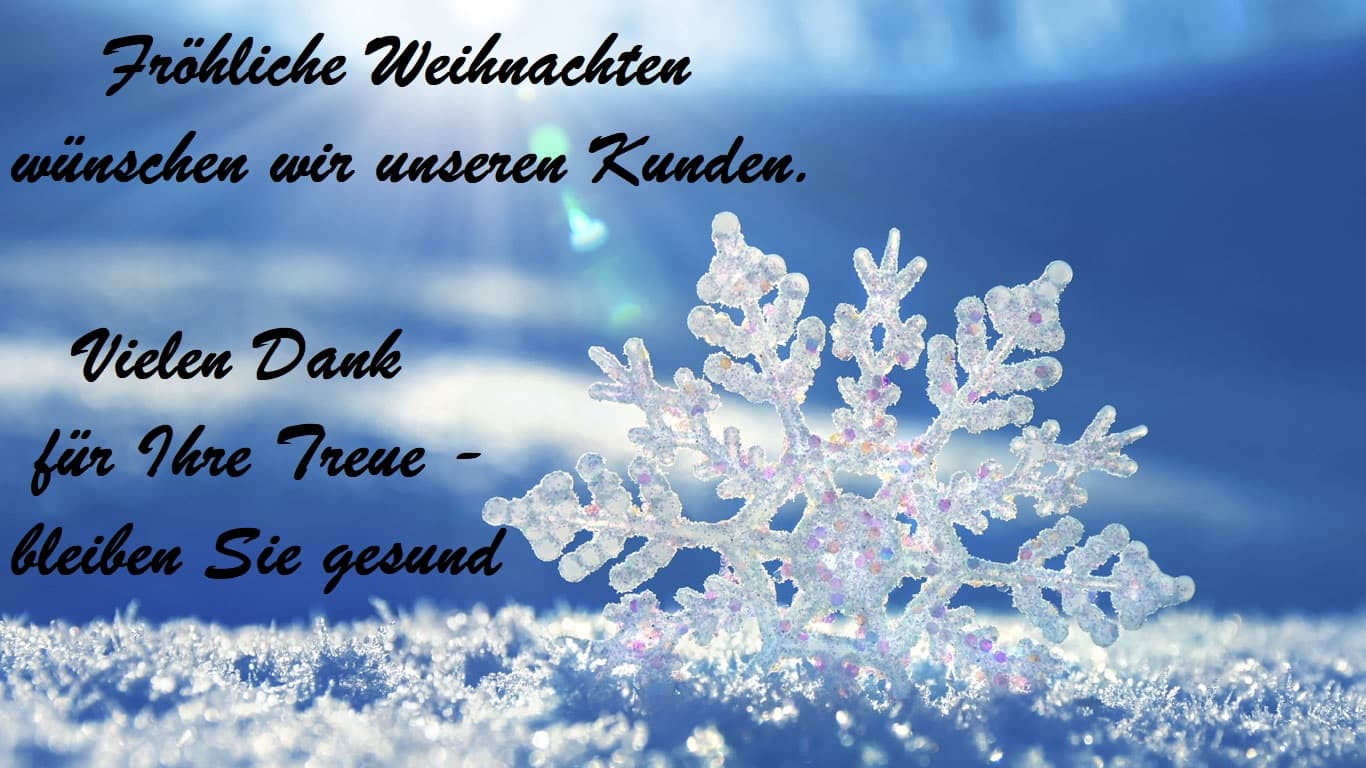 Fröhliche Weihnachten